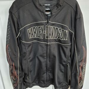 Harley-Davidson Black Mesh Jacket